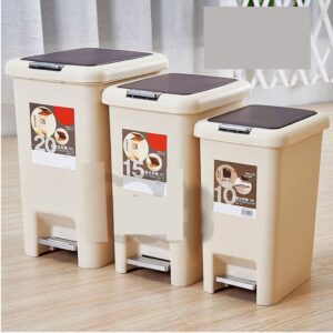 Dual Lid Opening Bin - 15L
