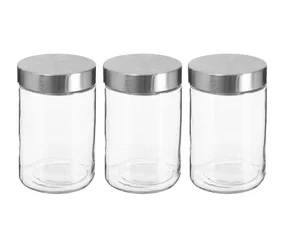 Screw top storage jars